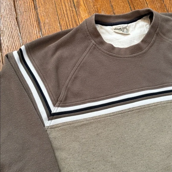 ‘04 Extreme Gear Y2K Vintage Striped Crewneck Sweater - Picture 3 of 16